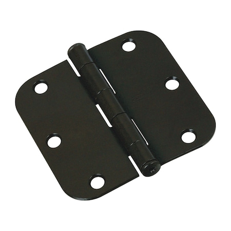National Hardware National Hardware 3-1/2 in. L Oil Rubbed Bronze Door Hinge 1 pk N830-197